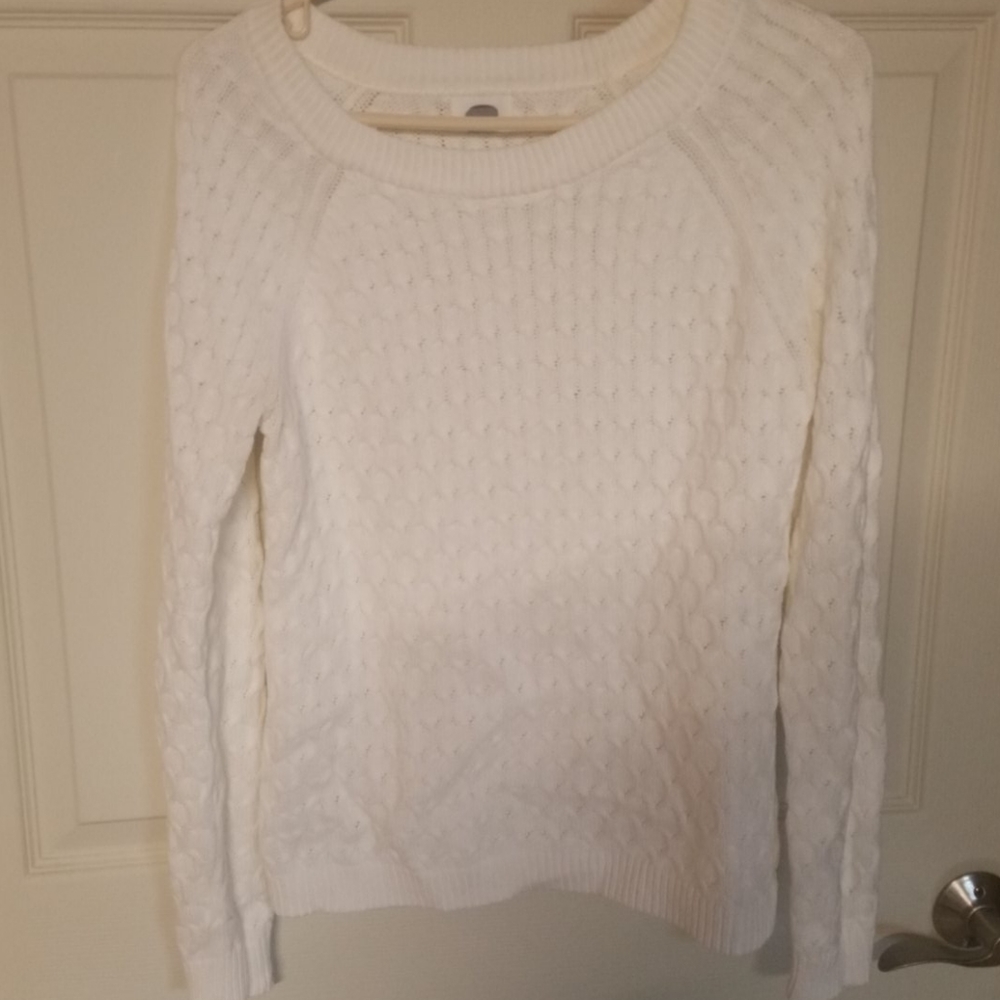 White sweater